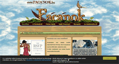 Desktop Screenshot of facanok.hu